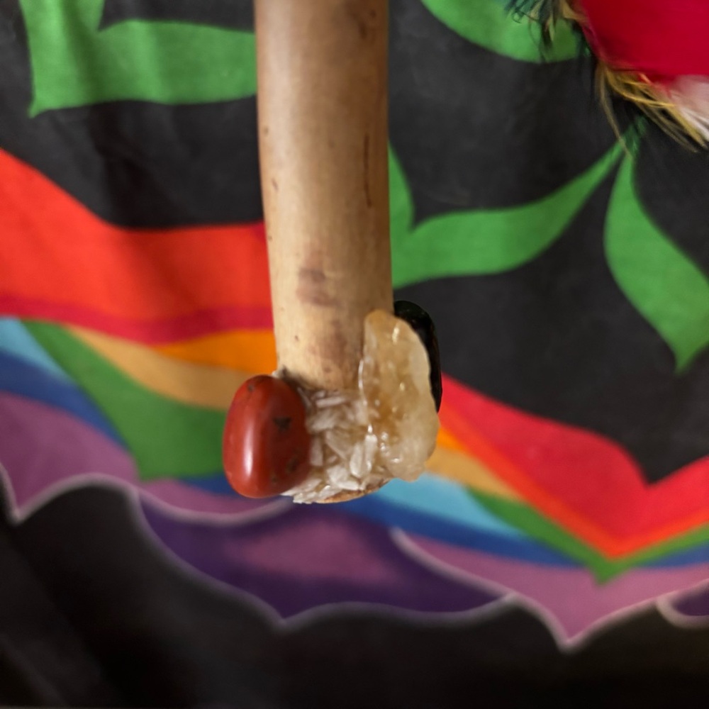 Medicine Wheel Rattle - Picture 6 of 7